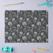 Gotische Bloemen Patroon Tissuepapier (Craft)