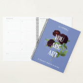 Gotische bloemige elegantie in elke pagina planner (Display)