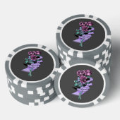 Gotische boeket poker chip (Opstapeling)