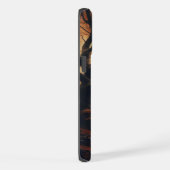 Gotische bossen in het najaar iPhone hoesje (Rechterkant)