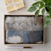 Gotische Bruid Bruidegom Skelet Decoupage Tissuepapier (Geschenk)