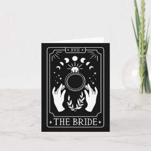 Gotische bruid bruidsmeisje Tarot bruids partij Ba Kaart