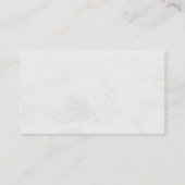 Gotische bruid of Die Skull Vrijgezellenfeest Rece Informatiekaartje (Achterkant)