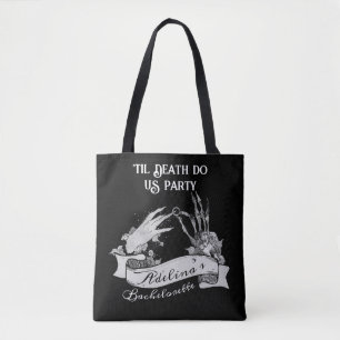 Gotische Bruid of Sterf voor de Dood Bachelorette Tote Bag
