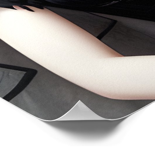 Gotische bruid poster (Hoek)