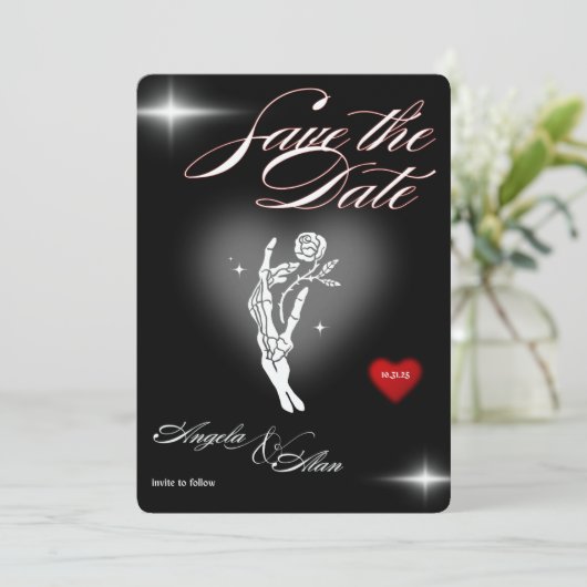 gotische bruiloft (Staand voorkant)