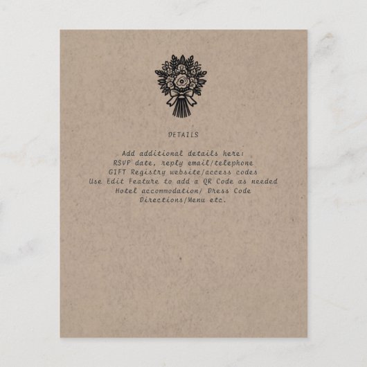 Gotische bruiloft Cartoon bruid bruidegom plezier  (Achterkant)