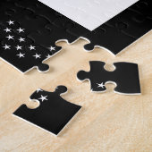 Gotische bruiloft kussen Ravens Custom Legpuzzel (Zijkant)