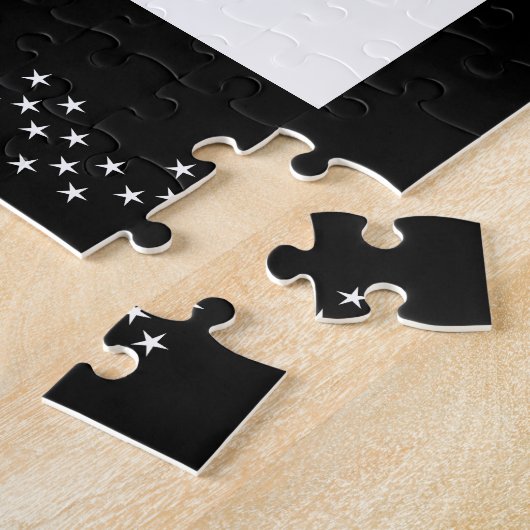 Gotische bruiloft kussen Ravens Custom Legpuzzel (Zijkant)