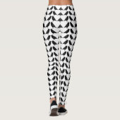 Gotische bruiloft kussen Ravens Patroon Leggings (Achterkant)