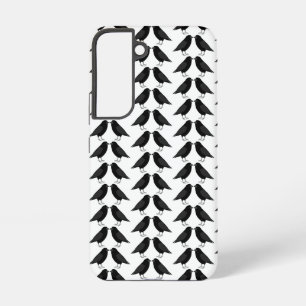 Gotische bruiloft kussen Ravens Patroon Samsung Galaxy Hoesje