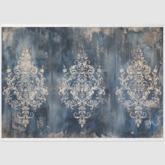  gotische bruiloft ontwerp decoupage tissuepapier (Voorkant)