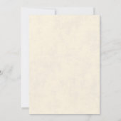 gotische bruiloft save the date (Achterkant)