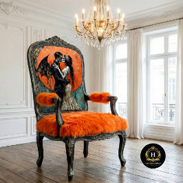 Gotische bruiloft Skelet Zeemeermin Schedel Decoup Tissuepapier