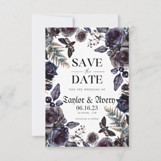 Gotische bruiloft | Tot de dood ons deel | Hallowe (Voorkant)