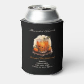 Gotische bruiloft Whimsigoth handtekening Drink zi Blikjeskoeler (Blikje Achterkant)