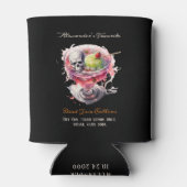 Gotische Bruiloft Whimsigoth Signature Drinken Tek Blikjeskoeler (Achterkant)