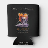 Gotische Bruiloft Whimsigoth Signature Drinken Tek Blikjeskoeler (Achterkant)