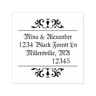 Gotische Bruiloft Zelfinktende Stempel