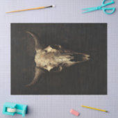 Gotische Bull Skull Decoupage Tissuepapier (Craft)