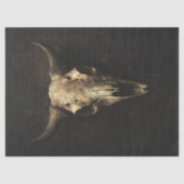 Gotische Bull Skull Decoupage Tissuepapier (Voorkant)