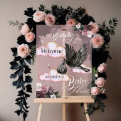 Gotische bundel van Boo Raven Baby shower Welkom Acryl Bord