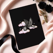 Gotische bundel van Boo Raven Delivery Baby shower Kaart