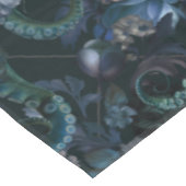 Gotische Cthulhu turquoise tent met bloemen Tafelkleed (Gekanteld)