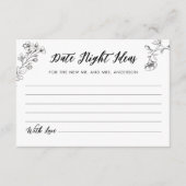 Gotische Datum Nachtideeën Vrijgezellenfeest Kaart (Voorkant)