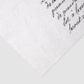 Gotische Debutanten Serie Ontwerp 6 Tissuepapier (Detail)
