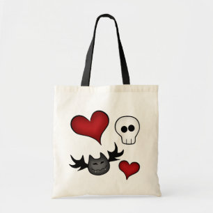 Gotische dingen waar ik van hou tote bag