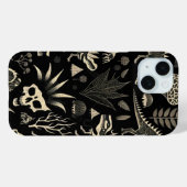 Gotische dinosaurus skelet graveerpatroon Case-Mate iPhone case (Achterkant (horizontaal))