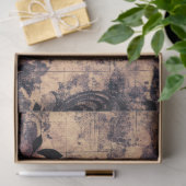 Gotische Donkere Kaart Decoupage Print Tissuepapier (Geschenk)