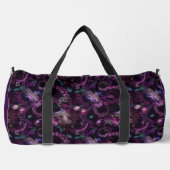 Gotische donkerroze tentakel met bloemen plunjezak (Voorkant)