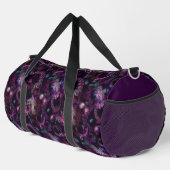 Gotische donkerroze tentakel met bloemen plunjezak (Rechterhoek)