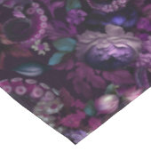 Gotische donkerroze tentakel met bloemen tafelkleed (Gekanteld)