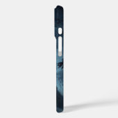 Gotische Dracula kasteel bij nith met maanbedekkin Case-Mate iPhone Case (Achterkant / Links)