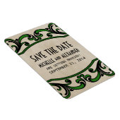 Gotische draden sparen de Magnetje van de Datum, G Magneet (Rechterzijde)