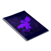 Gotische Draken Briefpapier Notitieboek (Rechterzijde)