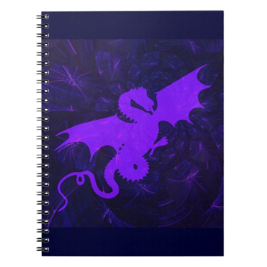 Gotische Draken Briefpapier Notitieboek (Voorkant)