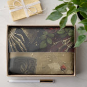 Gotische echtgenoot Vrouw Skelet Decoupage Tissuepapier (Geschenk)