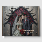 Gotische eeuwige liefde gastenboek (Voorkant)