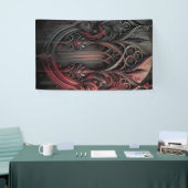 Gotische Elegantie Evenementbanner Spandoek (Beurs)