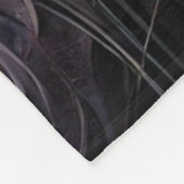 Gotische elegantie fleece deken (Hoek)