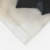 Gotische elegantie fleece deken (Hoek)