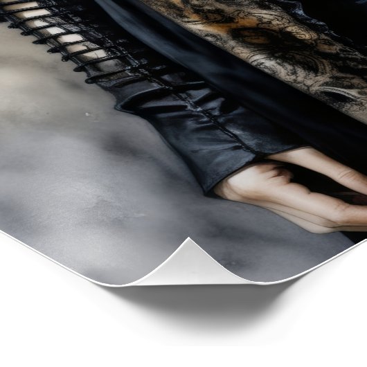 Gotische elegantie perfect poster (Hoek)