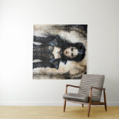 Gotische elegantie wandkleed (In Situ (horizontaal))