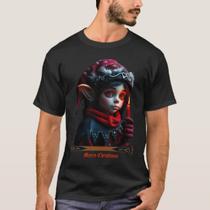 Gotische elfenmagie onder de volle maan. t-shirt