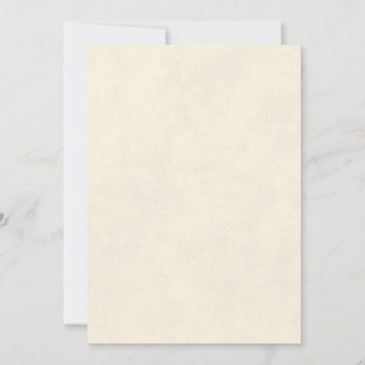  gotische engel baby shower kaart (Achterkant)