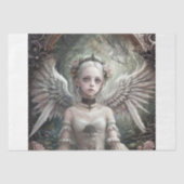 Gotische Engel: Lise - Decoupage - Tissuepapier (Voorkant)